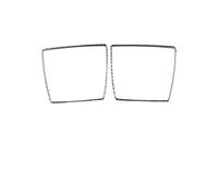 FESOKSEJ Voiture Garniture Panneau Couverture pour Série 3 E90 2005-2012 Garniture Panneau Haut-parleurs Siège Arrière Fibre Carbone Accessoires Intérieurs Voiture Autocollants Décoratifs