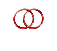 FESOKSEJ Voiture Garniture Panneau Couverture pour Z4 E85 E86 2003-2008 Garniture Panneau Klaxon Haut-Parleur Porte en Fibre De Carbone Accessoires Intérieurs Voiture Autocollants Décoratifs