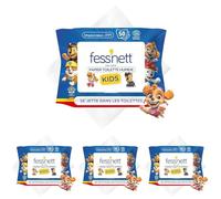 Fess Nett Papier Toilette Humide Kids, 50 Pièces, 1 Unité (Lot de 4)