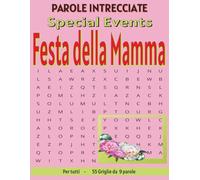 Festa della Mamma - Parole Intrecciate: Passatempo senza schermo per relax e concentrazione