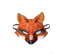Festartikel Müller Accessoire de costume textile Demi-masque renard Carnaval