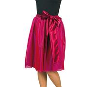 Festartikel Müller - Jupe en satin avec nœud papillon grand, rubis