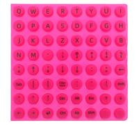 FESTFENDS 1 rehausseur de Touches de Clavier pour Ongles Longs, idéal pour la Frappe et Les Jeux ; Touches en Silicone Autocollantes avec Symboles et caractères alphanumériques pour claviers