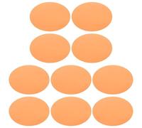 FESTFENDS 10pcs Feuilles Correctrices de Lumière Orange Autocollantes en Pet, Design Fin et Flexible, Filtre de Couleur Chaud pour Éclairage de Scène en Salle de Classe ou Espaces Détente