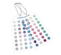FESTFENDS 2 Pièces Cartes d Analyse de Couleur Acrylique Guide Portable de Coordination Saisonnière pour Maquillage et Tenues Référence Précise pour Stylisme Mode