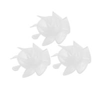 FESTFENDS 3 Pièces Hélice de Ventilateur de Remplacement, Turbine de Ventilateur Centrifuge en Plastique, Pièce de Rechange pour Sèche-cheveux à Main, Usage Maison et Salon