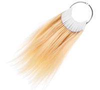 FESTFENDS 30 pièces Échantillons Cheveux Vrais Mèches Test Couleur pour Expérimenter Teinture et Décoloration Coiffure