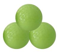 FESTFENDS 3pièces Balles de Golf Lumineuses Fluorescentes pour Entraînement Nocturne Accessoires de Golf Résistantes Balle Volante Lumineuse Automatique