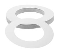 FESTFENDS 50 pièces Protection Pads For Waxing Machine Collars Practical Wax Warmer Mats For Salon And Home Use Detachable And Easy-clean Wax Heater Rings