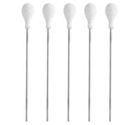 FESTFENDS 5pcs Boules de Coton de Ventouses et Ventouses de Tige de Feu Multifonctionnelles Protection les Brûlures, en Métal et Coton, Adaptées Fire Cupping pour Débutants et