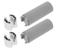 FESTFENDS Accessoires pour Stores Enrouleurs Facile à Installer 2pcs Cordon de Tirage Lesté et Plastique Design Gris pour Volets et Stores Verticaux