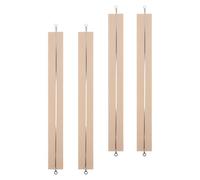 FESTFENDS Bandes Chauffantes de Remplacement 4 Pièces Fil Chauffant pour Machine à Sceller, Accessoires pour Scellement de Paquet d'Emballage, Tissu Résistant à Haute Température