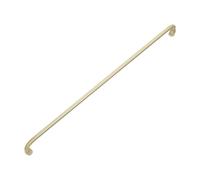 FESTFENDS Barre de Finition dorée pour étagère : 40 cm/15,5 Pouces - Profilé de galerie pour Armoire - Protection Frontale d'étagère - Barre en Aluminium pour Cuisines Modernes, Caves à