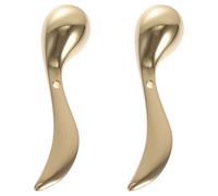 FESTFENDS Bâton de Massage Oculaire en Alliage de Zinc 2pcs pour Soin Peau, Soulage la Fatigue des Yeux, Compact et Portable pour Femmes et Filles