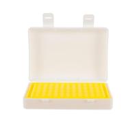 FESTFENDS Boîte à Tubes à Amplification Flip-top Support pour Laboratoire Étagère de Rangement Sécurisée pour Microtubes avec Fixation et Couvercle pour Recherche Scientifique