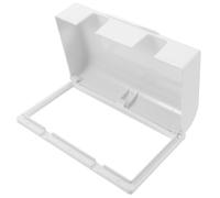 FESTFENDS Boîte de Prise Électrique Extérieure Étanche Adhésive en Plastique Blanc pour Protection Double Prise 86 Type Installation Facile en Extérieur