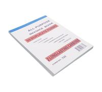 FESTFENDS Carnet de Commandes pour Petites Entreprises en Papier Blanc Design Multicolonne pour Tenue de Registres Précise et Usage Polyvalent en Boutique ou Entreprise