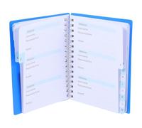 FESTFENDS Carnet de Mots de Passe Alphabétique avec Onglets Index Pratiques Cahier à Spirale pour Gestion des Identifiants Papier Lisse et Polyvalent pour Notes et Mots de Passe