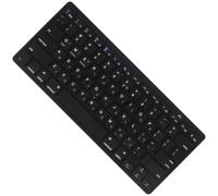 FESTFENDS Clavier sans Fil Hébreu Ultra-Fin en Abs Support de Langue Hébraïque, Clavier Silencieux Adapté pour Bureau et Usage Professionnel