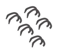 FESTFENDS Correcteur D'oreille Proéminente pour Bébé en Silicone Noir, 5 Paires, Hypoallergénique et Léger, pour Garçon et Filles et Nourrissons