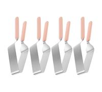 FESTFENDS Coupe-gâteau Accessoire pour Découper et Gâteau en Acier Inoxydable 4pcs Léger et Solide Pince Triangulaire Lors de Fêtes et Rassemblements