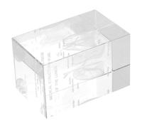 FESTFENDS Cube en Cristal Gravé 3d Modèle D'anatomie Réaliste du Poumon Humain pour Affichage Éducatif et Outil Scientifique Bureau