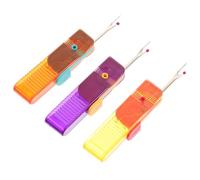 FESTFENDS Découseur à Couture 3pcs en Acier Inoxydable et Plastique, Résistant à L'usure, Design Pratique pour Retirer les Fils, pour Usage Personnel et Atelier de Couture