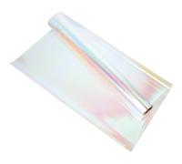 FESTFENDS Feuilles de Papier Cellophane à Motifs Floraux Décoratives, Emballage Présent Irisé en Cellophane, Adaptable pour Cadres Photo et Présents de Noël, Saint-valentin