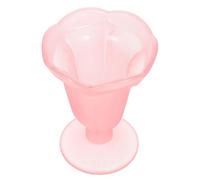 FESTFENDS Gobelet de Service en Verre Vintage Rose pour Milk-shake Bol de Crème Glacée Unique pour Maison et Hôtel