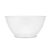 FESTFENDS Grand bol à punch en plastique : Service à cocktails, sangria et de 31 cm (12,2 po) - Présentoir à boissons transparent à - Bassin festif pour fêtes, buffets, pique-niques et