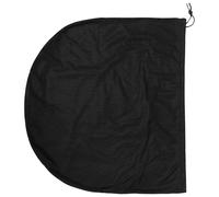 FESTFENDS Housse de Protection pour Casque Moto, Rangement Flanelle Noir | Fermeture à Cordon Renforcée, Poignée Ergonomique, pour Ski et Casque Complet, Usage Quotidien