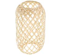 FESTFENDS -jour Adoucit Vive Facile à Installer en Bambou Rond Design Tissé, Structure Simple pour Lampe de Bureau et Décoration Intérieure