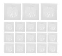 FESTFENDS Lot de 100 Pochettes en Papier pour Mini CD : enveloppe pour Disque de 7,6 cm (3 Pouces) - Pochette en Papier de 8 cm avec fenêtre - Protection Anti-poussière pour l’archivage de