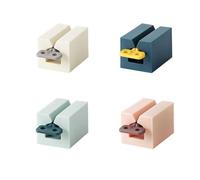 FESTFENDS Lot de 2 Extrudeuses de Plastique Manuelles pour Pâte Dentifrice, Facile à Presser Ranger, Maison Couleur Aléatoire