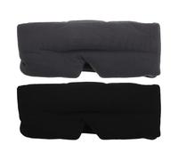 FESTFENDS Lot de 2 masques de sommeil occultants en coton modal, pour femmes et hommes, indispensables pour dormir la nuit, se reposer en voyage ou faire une sieste bureau.