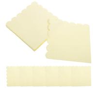 FESTFENDS Lot de 20 Serviettes en Papier Élégantes et Sûres, Douces Peau, pour Rassemblements et Fêtes, Style Élégant Bord Ondulé