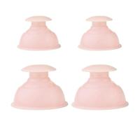 FESTFENDS Lot de 4 Ventouses en Silicone et Pp pour Thérapie par Ventouses, Appareil Minceur Professionnel, Forme Ronde, Faciles à Utiliser, Adaptées Salon la Maison