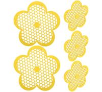 FESTFENDS Lot de 5 Stations d'abreuvement flottantes pour et Abeilles - Abreuvoir en Mousse EVA en Forme de Fleur pour bassins et fontaines extérieurs - Décoration de Jardin