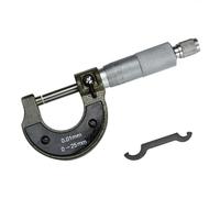 FESTFENDS Micromètre Extérieur 0-25mm en Alliage Blocage, Résistant la Rouille, Instrument de Mesure pour Usage Pédagogique Précis