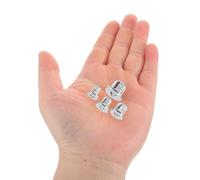FESTFENDS Outil D'alignement de Chevilles en Acier Haute Dureté et Résistant à L'usure, Centreur de Perçage Précis pour Meubles, 1 Set de 20 Pièces Argenté