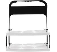 FESTFENDS Panier à Bière Organisateur Multifonctionnel en Plastique Pp Pliable avec Poignée Ergonomique pour Fêtes Spéciales et Usage Quotidien