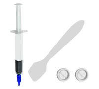 FESTFENDS Pâte Thermique pour Processeur Non Conductrice et Non Durcissante en Silicone, Coefficient Thermique 8w, Kit Complet pour CPU et Puce Ic, Application Facile