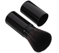 FESTFENDS Pinceau à Poudre Portable et Doux, Brosse Compacte Rétractable pour Maquillage Professionnel, pour Déplacement et Retouche Visage