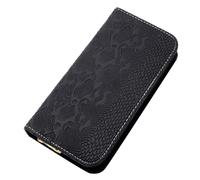 FESTFENDS Pochette à Ciseaux de Coiffeur en Cuir Résistant Design Humain pour Rangement Professionnel, Style Simple et Élégant, Travail Sorties