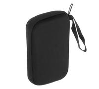 FESTFENDS Pochette pour Glucomètre Noire en Eva Résistante aux Chocs et Éclaboussures Compartiments Multiples Transport Suivi du Diabète en Déplacement