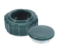 FESTFENDS Pot Décoratif en Céramique Rétro 15ml pour Rouge à Lèvres et Gommage des Lèvres, Mini Pot Multi-Usage Élégant pour Mariage ou Anniversaire