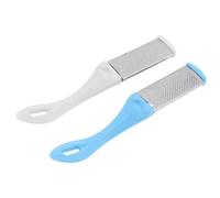 FESTFENDS Râpe à Pieds Usage Personnel et Professionnel en ABS Recto Verso Blanc pour Soin Pédicure Pieds, Élimine Callosités et Cors, Augmente Circulation Sanguine Couleur Aléatoire