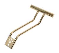 FESTFENDS Repose-pieds pour Fauteuil de Barbier en Acier Inoxydable, Coussinet Pratique et Polyvalent pour Salon de Coiffure, Accessoire Solide et Confortable