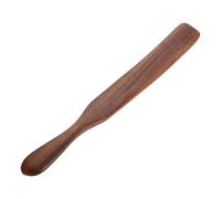FESTFENDS Spatule à Long Manche en Bois Naturel 28 CM pour Ustensiles Cuisine Antiadhésifs Nettoyage Facile et Résistance Haute Température