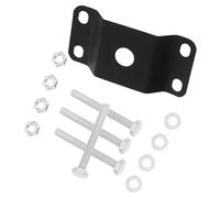 FESTFENDS Support de Bras en Fer pour Lampadaire Solaire Filetage 8Mm, Conçu pour Installation Rapide, Adapté à L’Éclairage Extérieur Résidentiel et Urbain